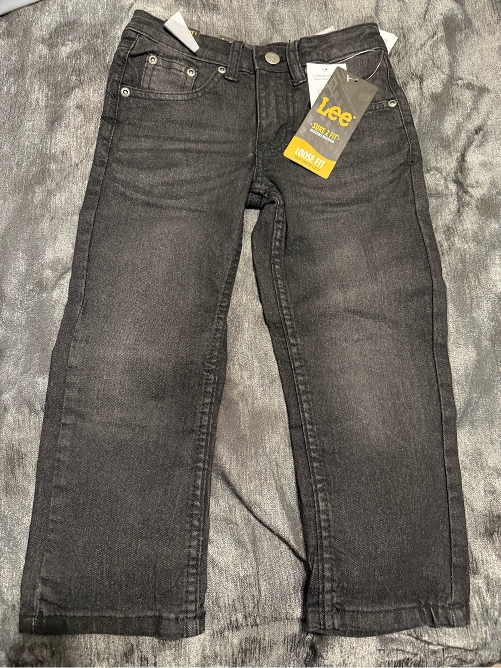 Lee Men's Relaxed Black Jeans - Loose Fit